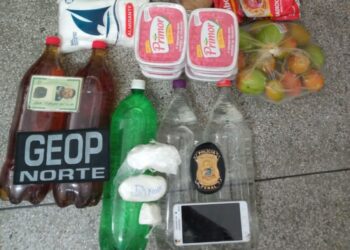 Funcionário é flagrado ao tentar entrar com cocaína, whisky, cachaça e carne para internos do presídio de Paulo Afonso