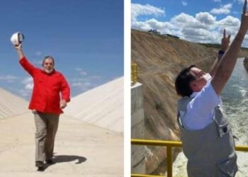 Lula vai à transposição do rio São Francisco para rebater Bolsonaro