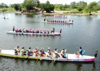 3º Festival Dragon Boat e 1º Carranca Fluvial Fest reúnem dezenas de mulheres na luta contra o câncer de mama em Paulo Afonso