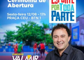 Nesta sexta, cerimônia de abertura marca início do projeto “Esporte por Toda Parte” em Paulo Afonso