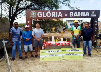 Prefeitura Municipal de Glória BA apoiou a LDG na realização da Copa da Liga 2022