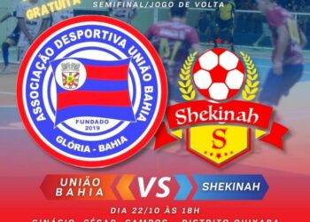 Partida entre União Bahia X Shekinah define quem vai disputar a final do Intermunicipal de Futsal 2022