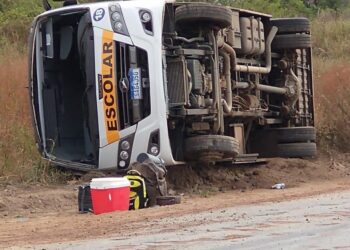 Time de Delmiro Gouveia que iria disputar partida no Alagoano Sub-15 se envolve em acidente