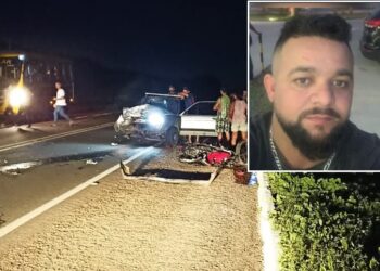 Homem morre em colisão entre carro e moto na BR-110 em Petrolândia, Sertão de PE
