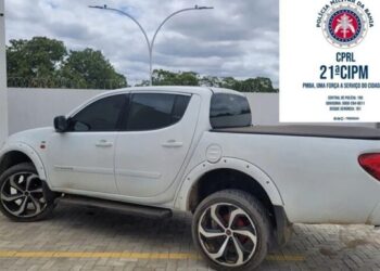 Picape roubada em Sítio do Quinto-BA é recuperada em Antas-BA