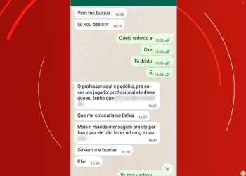 Professor de futebol é denunciado por estupro de adolescente durante campeonato na Bahia; vítima pediu ajuda ao pai