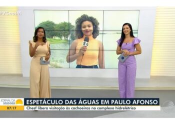 Paulo Afonso é destaque mais uma vez na tela da TV Bahia/Globo: “Espetáculo das Águas”