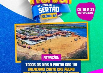Prefeitura de Glória-BA promove o carnaval arretado no Litoral do sertão