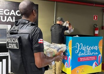 Polícia Civil amplia a campanha Páscoa Solidária para o interior da Bahia