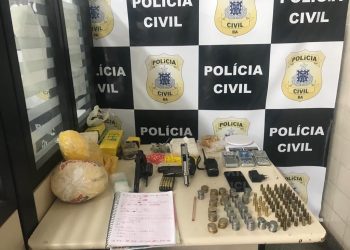 Operação da Polícia Civil na região de Paulo Afonso realiza 21 prisões e apreende armas, drogas e carros