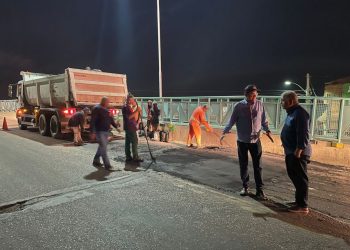 Prefeitura realiza recuperação asfáltica no entorno do PCTRAN, ponte e rotatória