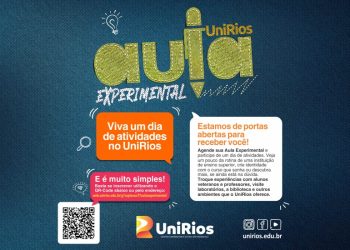 Participe da Aula Experimental UniRios e descubra o curso dos seus sonhos