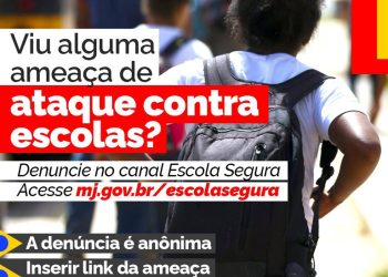 Governo Federal cria canal de denúncias contra ataques e ameaças a escolas
