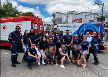 SAMU participa de simulado de acidente no trânsito com múltiplas vítimas em parceria com a UniRios