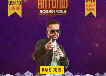 Prefeitura de Glória anuncia primeira atração local para Festa de Santo Antônio; melhor festejo junino da região!