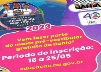Quer se preparar para mandar bem no ENEM e vestibular? Então fique ligado, pois o “Programa Universidade para Todos” abriu inscrições em Glória-BA