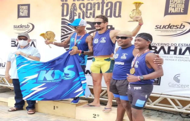 Prova do Triathlon do Sertão agitou o final de semana em Glória