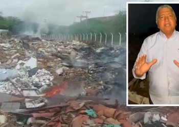 “Vamos dar um basta e multar a Embasa e a Chesf”, diz prefeito Marcondes sobre lixão da Vila Nobre (VÍDEOS)