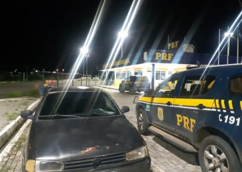 Em Paulo Afonso (BA), PRF recupera Gol furtado em cidade da Bahia e prende condutor por receptação