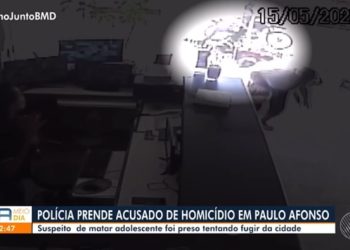 Suspeitos de matar adolescente em frente de pousada em Paulo Afonso são presos pela Polícia Civil (VÍDEO)