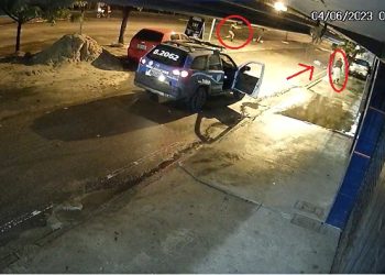 Polícia divulga imagens da perseguição a suspeito de tentar ajudar fuga de detentos em Paulo Afonso