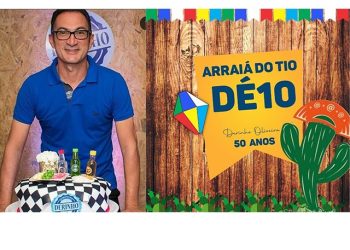 Derinho Oliveira chega aos 50 anos, celebrando a Vida!