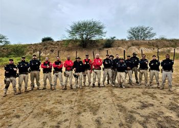 Em Paulo Afonso, instrutores da PRF realizam mais uma etapa da disciplina de Armamento, Munição e Tiro