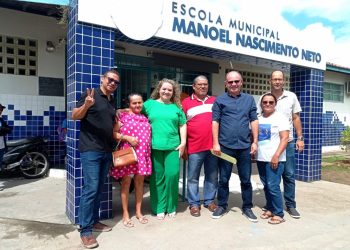 Vereador Gilmário tem requerimento atendido referente a melhorias para escola Escola Manoel Nascimento Neto
