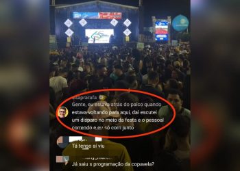 Estampidos provocam corre-corre durante a festa da emancipação de Paulo Afonso (VÍDEO)