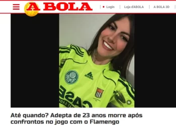 Morte de torcedora do Palmeiras repercute na imprensa internacional: ‘até quando?’