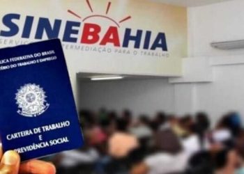 Veja as vagas de emprego do Sinebahia para Paulo Afonso nesta segunda-feira (7)