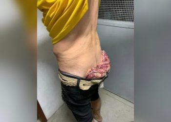Homem furta carnes para churrasco de supermercado em AL e esconde nas nádegas