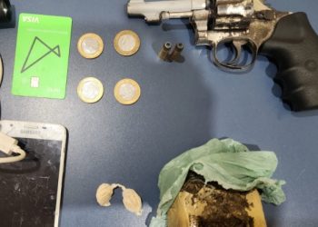 PM prende homem por porte ilegal de arma de fogo e tráfico de drogas em Glória-BA