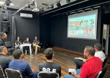 Administração do BTN e Demutran se reúnem com comerciantes para apresentar proposta de melhoria no trânsito da Avenida Padre Lourenço