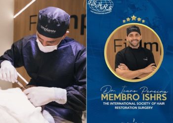 Dr. Ícaro Pereira alcança reconhecimento global por excelência em tratamento capilar com a ISHRS
