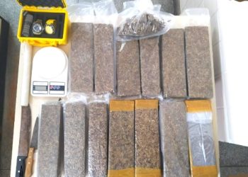 Operação ‘Força Total’ em Paulo Afonso: Rondesp intensifica combate ao tráfico de drogas e apreende 13 tabletes grandes de maconha