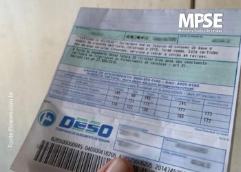 Justiça acolhe recurso do MP e suspende taxa de esgoto em Canindé de São Francisco-SE