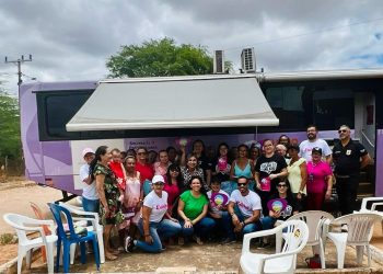 Vereadora Evinha leva Ônibus Lilás para atendimento à mulheres na área rural: “Ainda há muito a ser feito”
