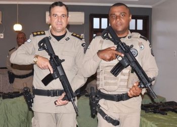 Rondesp recebe novos fuzis israelenses para combater a criminalidade em Paulo Afonso e região