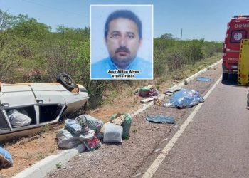 Um homem morre e outro fica ferido após grave acidente na BR-316 em Petrolândia, no Sertão de Pernambuco