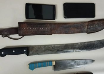 Homem é preso em flagrante por ameaça e cumprimento de dois mandados de prisão por homicídio na Quixaba