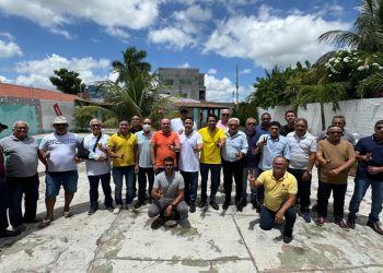 Prefeito David e o deputado federal Mário Júnior se reuniram para dar início às articulações políticas no município de Glória-BA