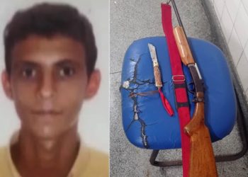 Arma de fogo suspeita de ser utilizada em homicídio envolvendo irmãos em Paulo Afonso é apreendida pela PM