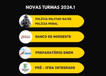 Cursos preparatórios LN: novas turmas PM-BA/SE, Polícia Penal, Banco do Nordeste e muito mais! [VAGAS LIMITADAS]