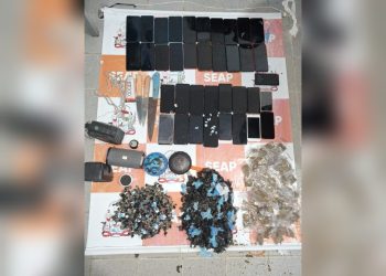 Celulares, maconha e cocaína são encontrados durante “Operação Baculejo” no Presídio Regional de Paulo Afonso