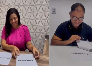 Evinha e Galinho publicam vídeos simultâneos e sinalizam marchar novamente juntos nas eleições 2024