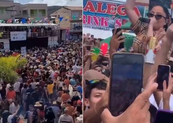 Tradicional Alvorada de Jeremoabo reúne multidão, e cantora Mari Fernandes se rende ao evento: “Que pancada! Eu nunca tinha visto um forró assim”