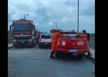 Corpo de Bombeiros é acionado para resgatar corpo de homem que lançou-se de ponte em Paulo Afonso