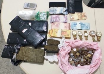 Homem é preso com 4kg de maconha, 320g de cocaína e 250g de crack em Paulo Afonso