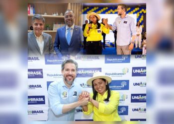 Com casa cheia e declaração de apoio de ACM Neto, Dr. Juliano apresenta sua pré-candidata a vice-prefeita, Ivelize do Bogó